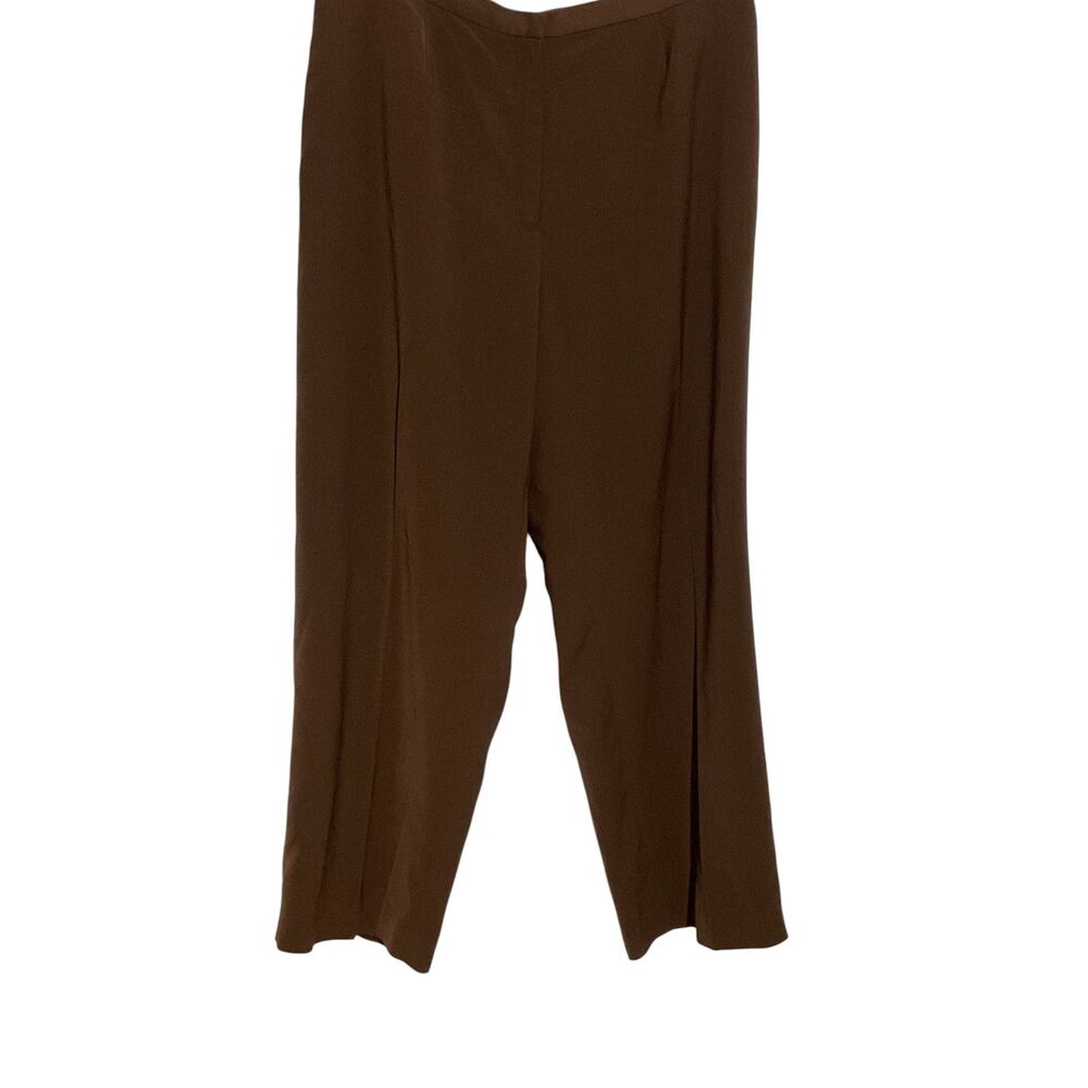East 5th Women’s Brown Dress Slacks - Classic Fit Trousers - Picture 4 of 8